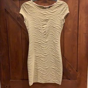 5/$25 📦 Nude / beige / tan bodycon mini dress